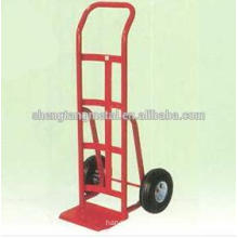 metal hand trolley soild rubber